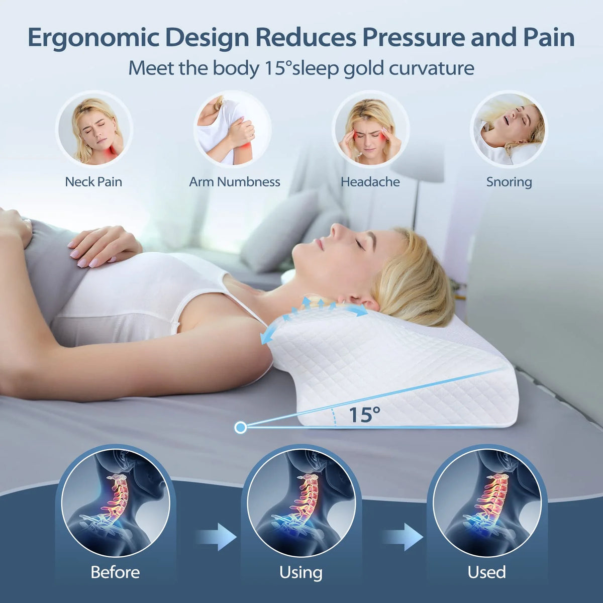 Ergomomic Alignment Pillow