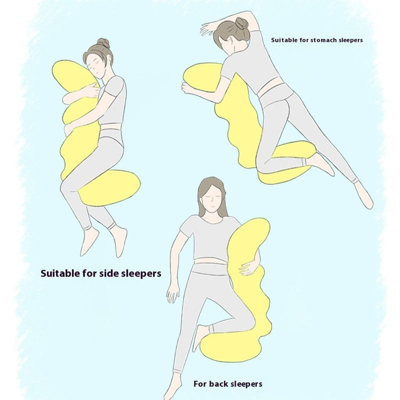 Bed Long Sleeping Pregnant Women Leg-Supporting Ergonomic Big Pillow
